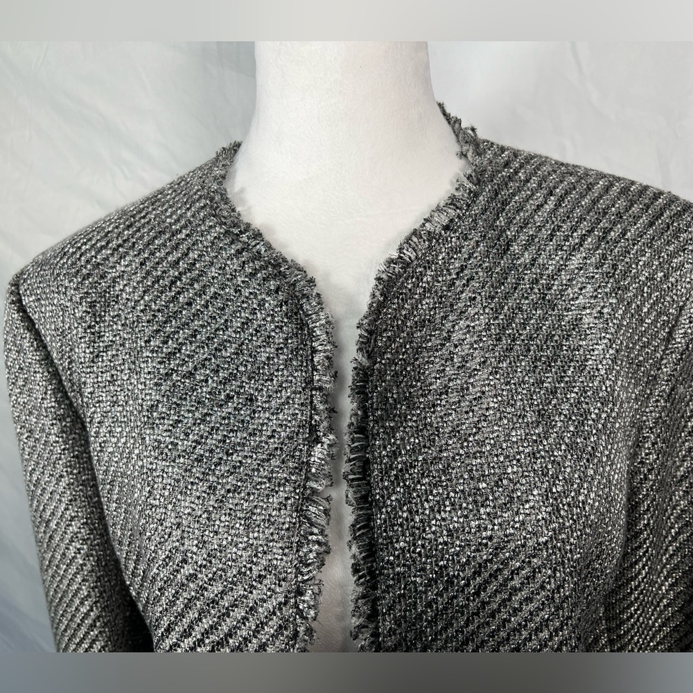 Jones New York silver thread jacket - Picture 10 of 10